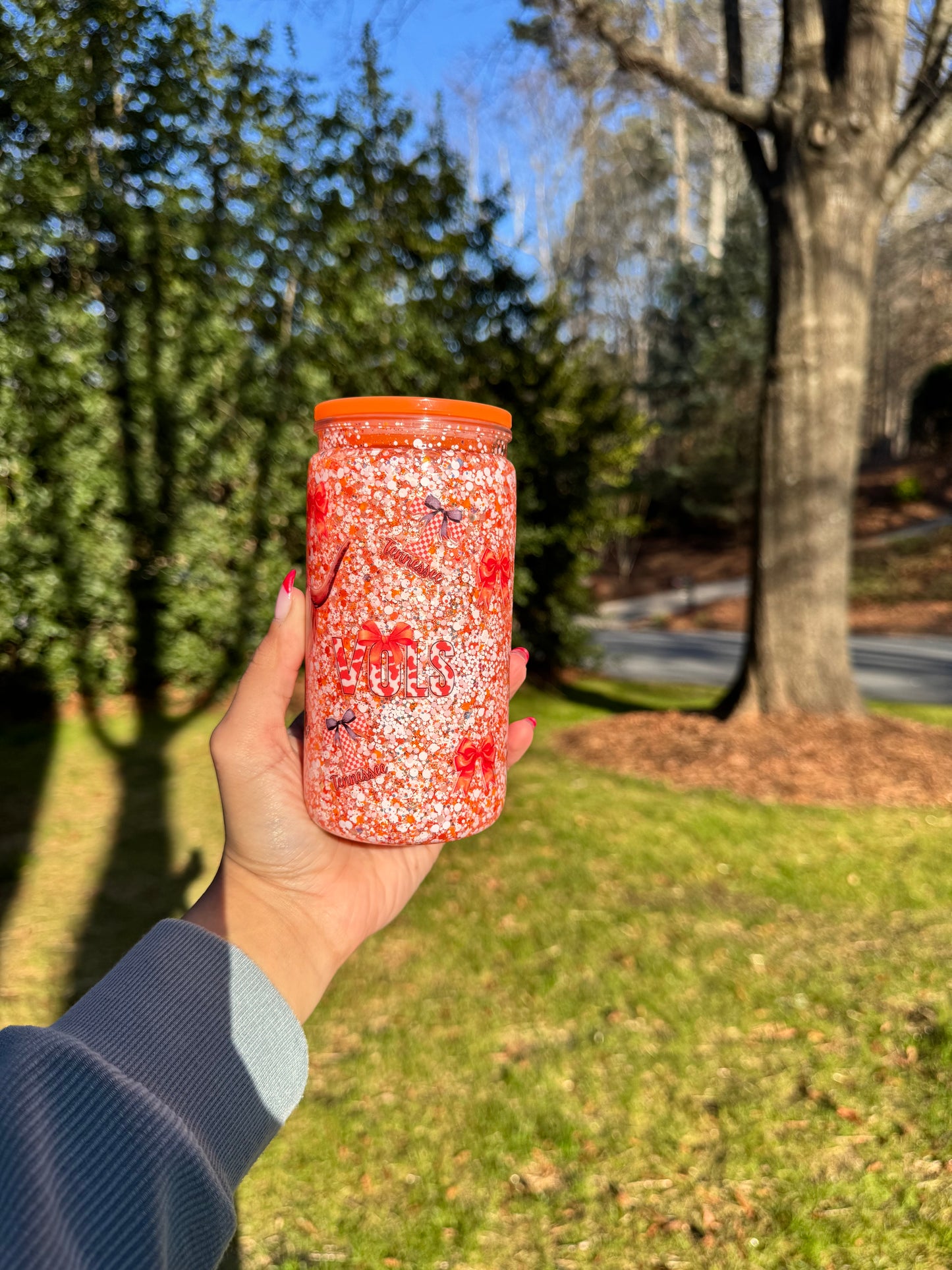 16oz Acrylic Snow Globe