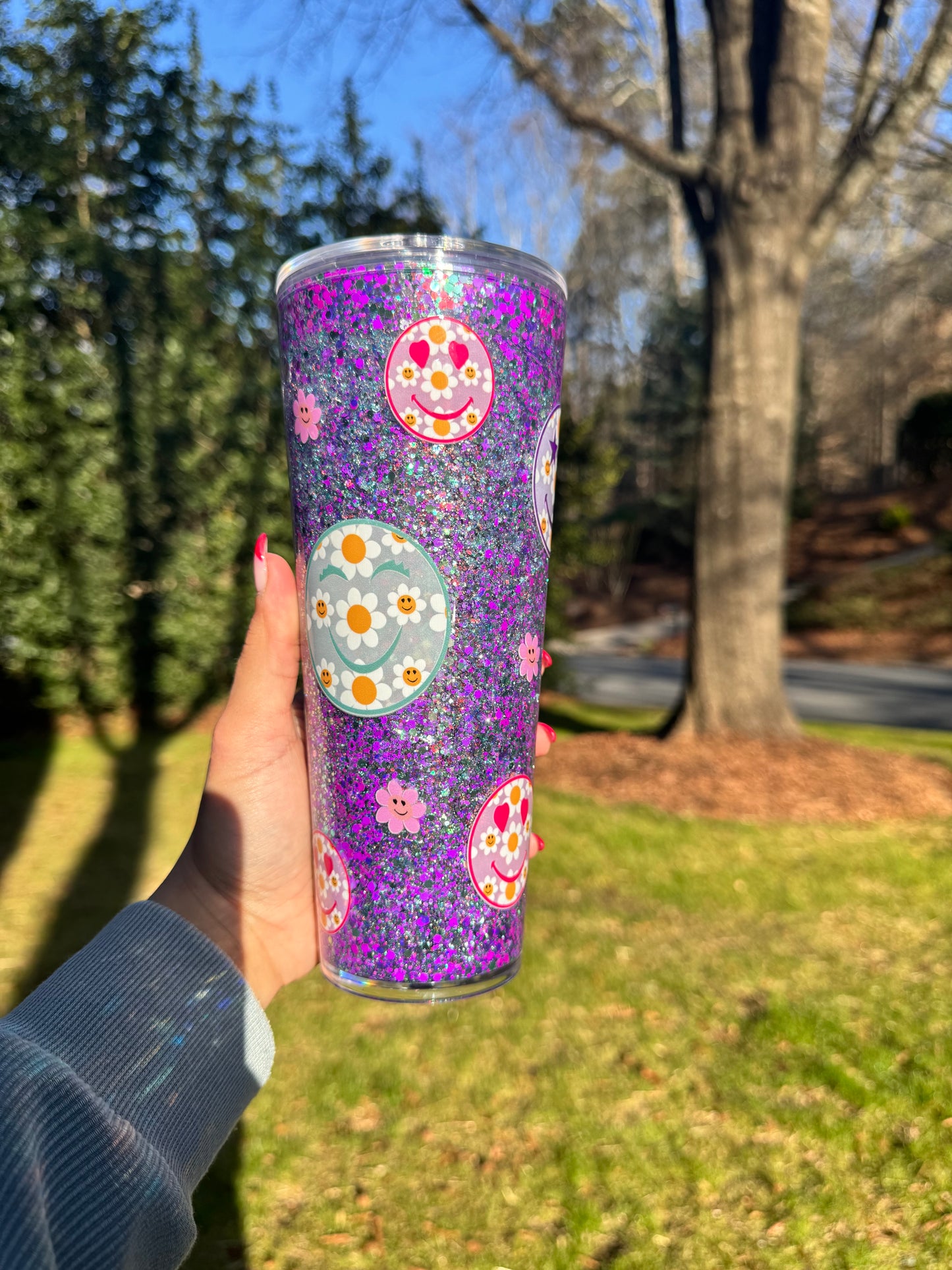 24oz Acrylic Snow Globe